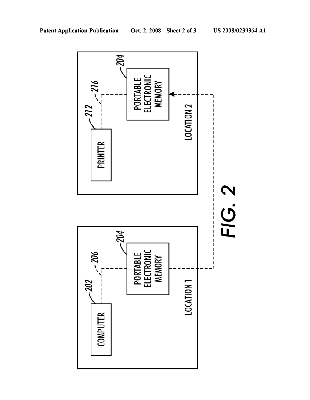 PORTABLE MEMORY PRINTING DEVICE AND METHOD - diagram, schematic, and image 03