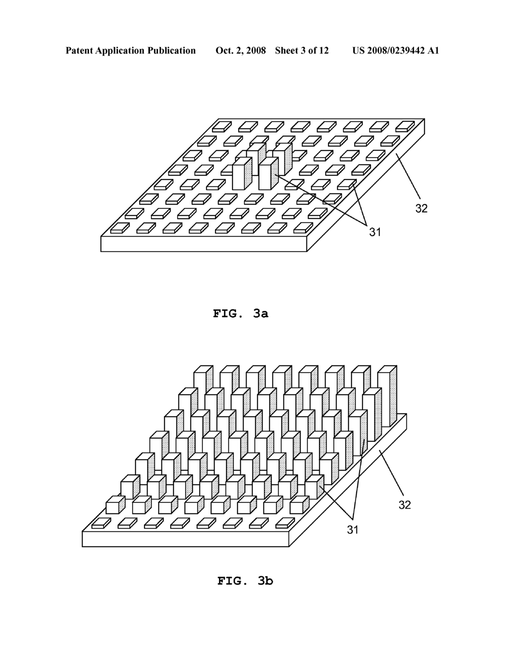 ARRAY OF MICROMIRRORS WITH NON-FIXED UNDERLYING STRUCTURES - diagram, schematic, and image 04