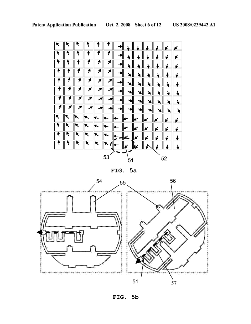 ARRAY OF MICROMIRRORS WITH NON-FIXED UNDERLYING STRUCTURES - diagram, schematic, and image 07