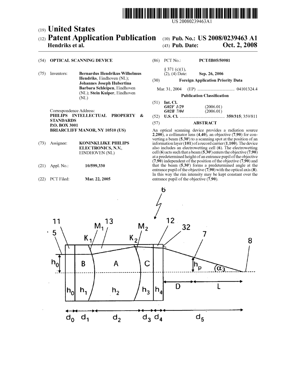 Optical Scanning Device - diagram, schematic, and image 01