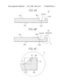 Optical module having the light incident surface of a lens inclined on a substrate and a method of manufacturing the same diagram and image