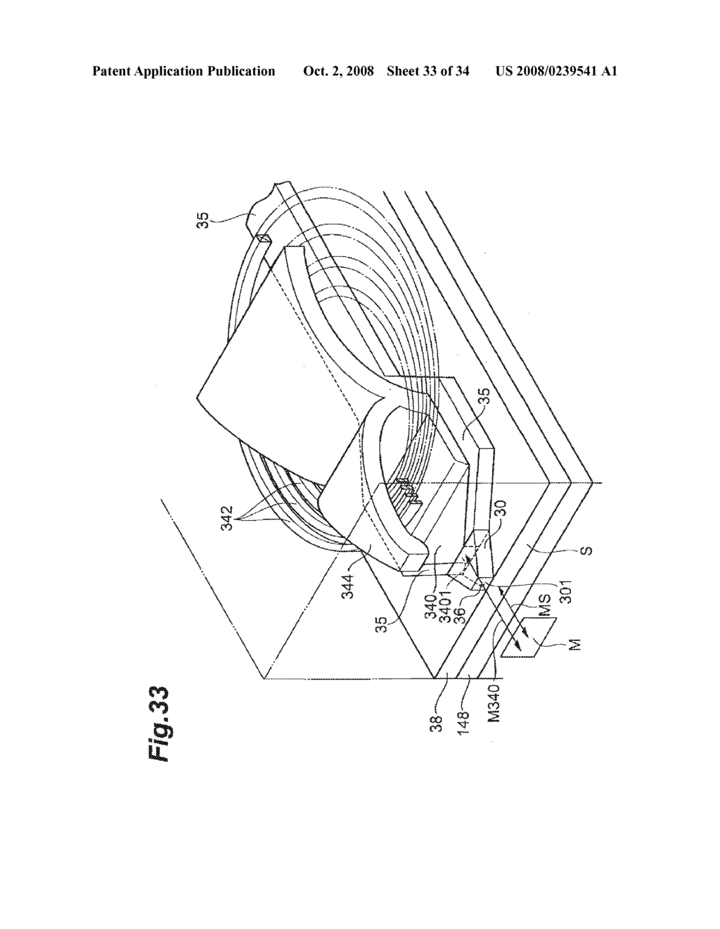 THERMALLY ASSISTED MAGNETIC HEAD, HEAD GIMBAL ASSEMBLY, AND HARD DISK DRIVE - diagram, schematic, and image 34