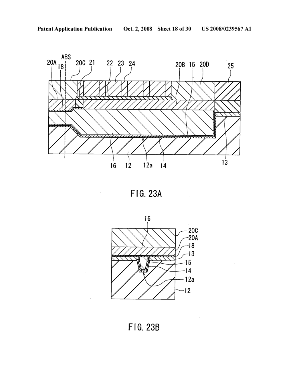 Magnetic head for perpendicular magnetic recording and method of manufacturing same - diagram, schematic, and image 19