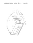 COMPUTER ENCLOSURE WITH DRIVE BRACKET diagram and image