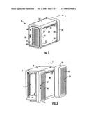 OUTSIDE PLANT TELECOMMUNICATIONS CABINET DIRECT AIR COOLING SYSTEM diagram and image