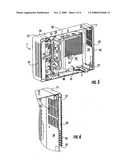 OUTSIDE PLANT TELECOMMUNICATIONS CABINET DIRECT AIR COOLING SYSTEM diagram and image