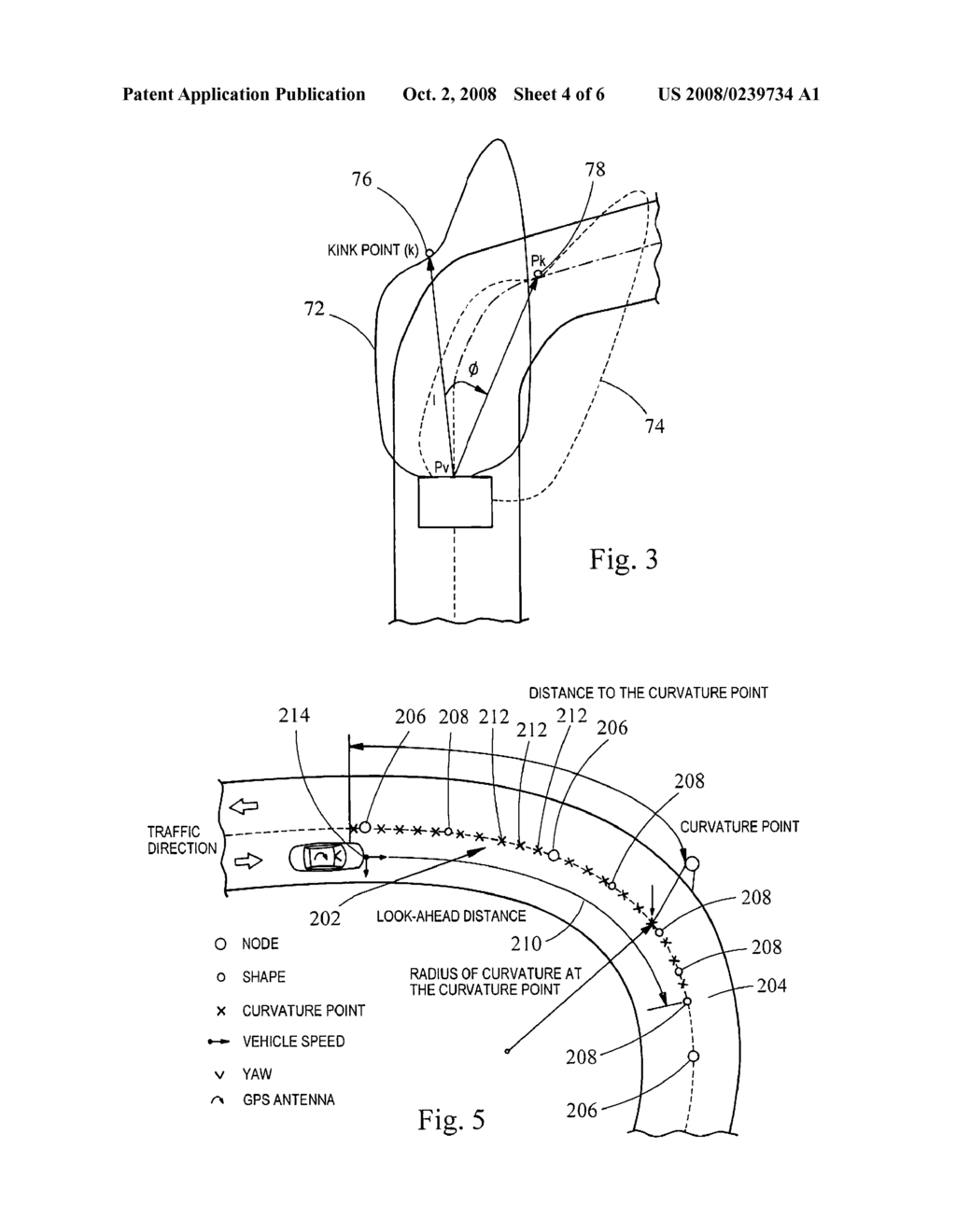 SINGLE PATH ROAD GEOMETRY PREDICTIVE ADAPTIVE FRONT LIGHTING ALGORITHM USING VEHCILE POSITIONING AND MAP DATA - diagram, schematic, and image 05