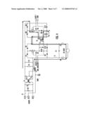 DEVICE FOR TRANSFORMING A PRIMARY AC VOLTAGE IN A LOWER AC VOLTAGE FOR SUPPLYING AN ELECTRICAL LOAD diagram and image