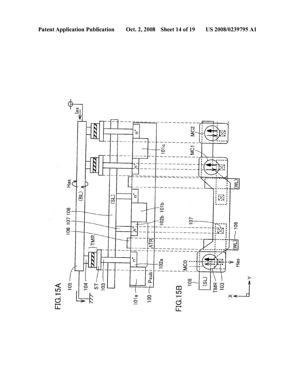 NONVOLATILE MEMORY DEVICE WITH WRITE ERROR SUPPRESSED IN READING DATA - diagram, schematic, and image 15