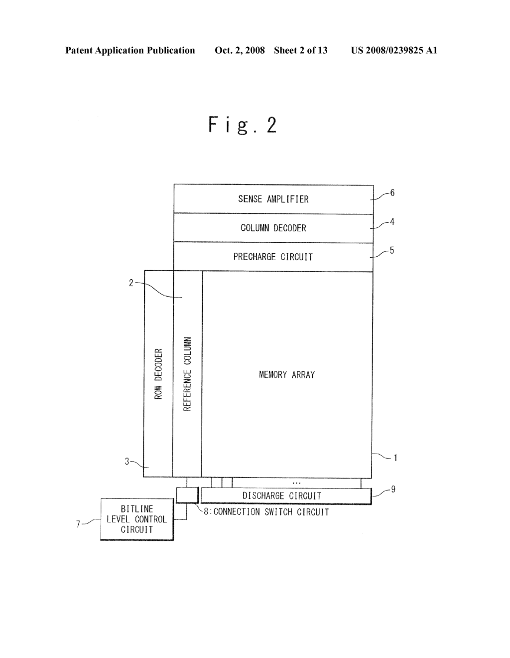 FLOATING GATE MEMORY DEVICE WITH IMPROVED REFERENCE CURRENT GENERATION - diagram, schematic, and image 03