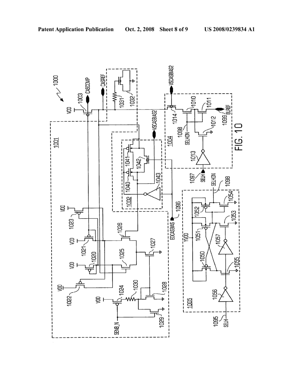 SENSE AMPLIFIER FOR LOW VOLTAGE HIGH SPEED SENSING - diagram, schematic, and image 09