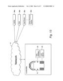 Jukebox with associated video server diagram and image