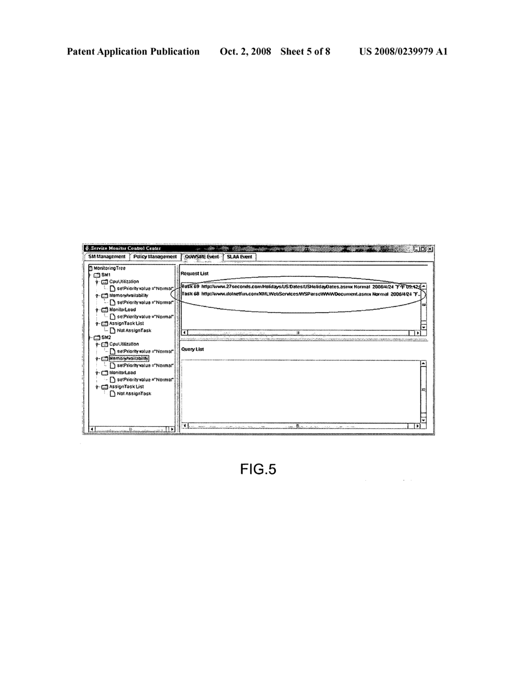 Web service monitoring system using policy - diagram, schematic, and image 06