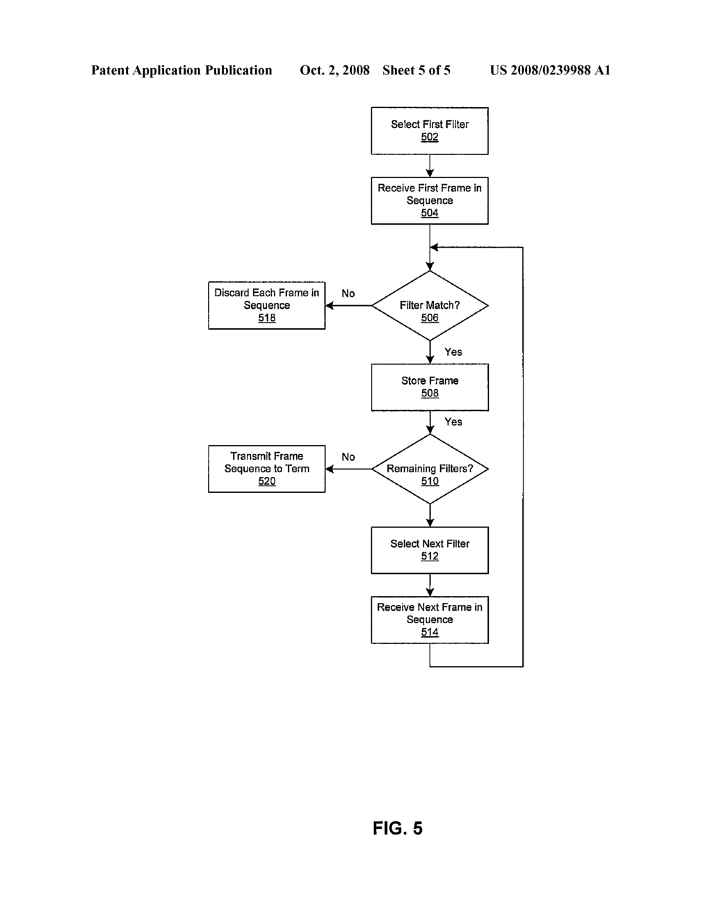 Method and System For Network Infrastructure Offload Traffic Filtering - diagram, schematic, and image 06