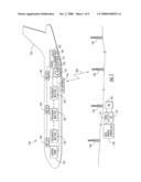 AIRCRAFT COMMUNICATIONS SYSTEM SELECTIVELY ALLOCATING DATA COMMUNICATIONS CHANNEL CAPACITY AND ASSOCIATED METHODS diagram and image