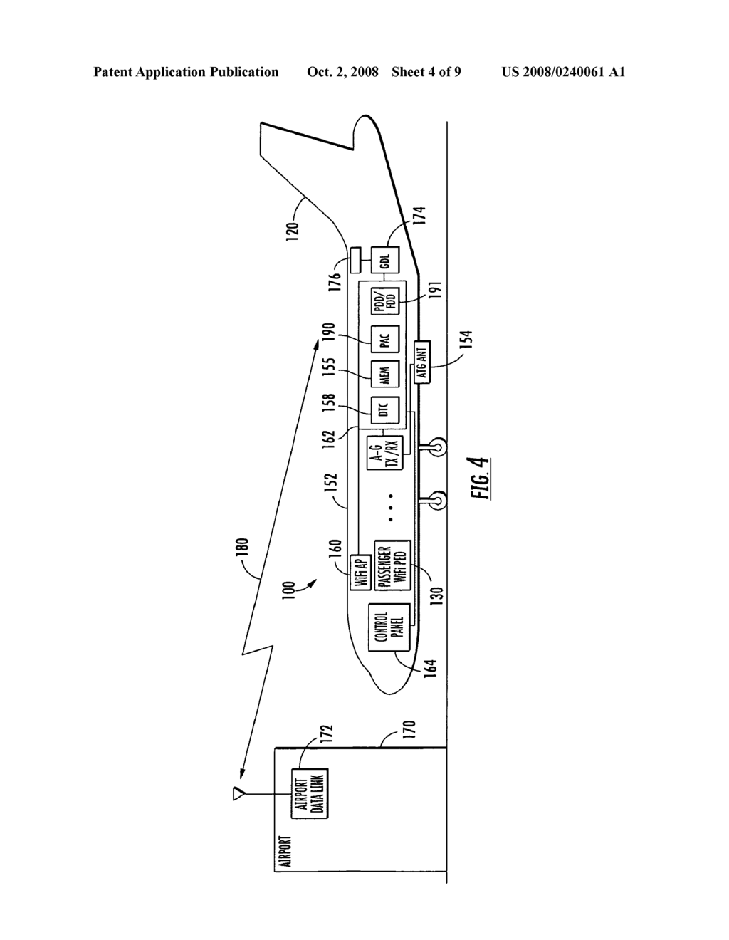 AIRCRAFT COMMUNICATIONS SYSTEM WITH DATA MEMORY CACHE AND ASSOCIATED METHODS - diagram, schematic, and image 05
