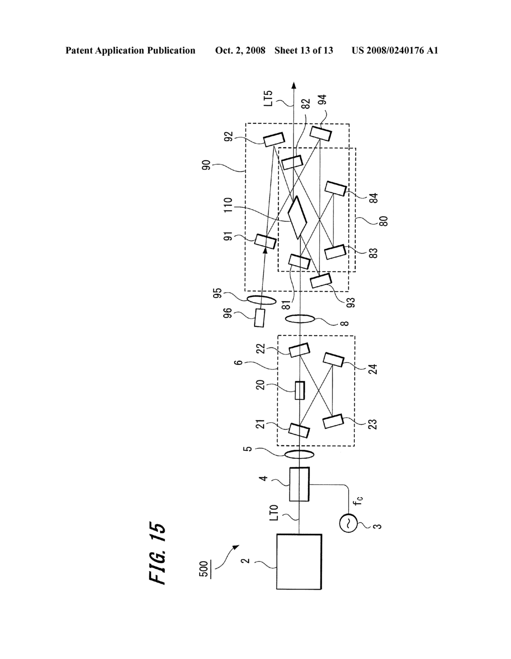 Laser light generating apparatus - diagram, schematic, and image 14