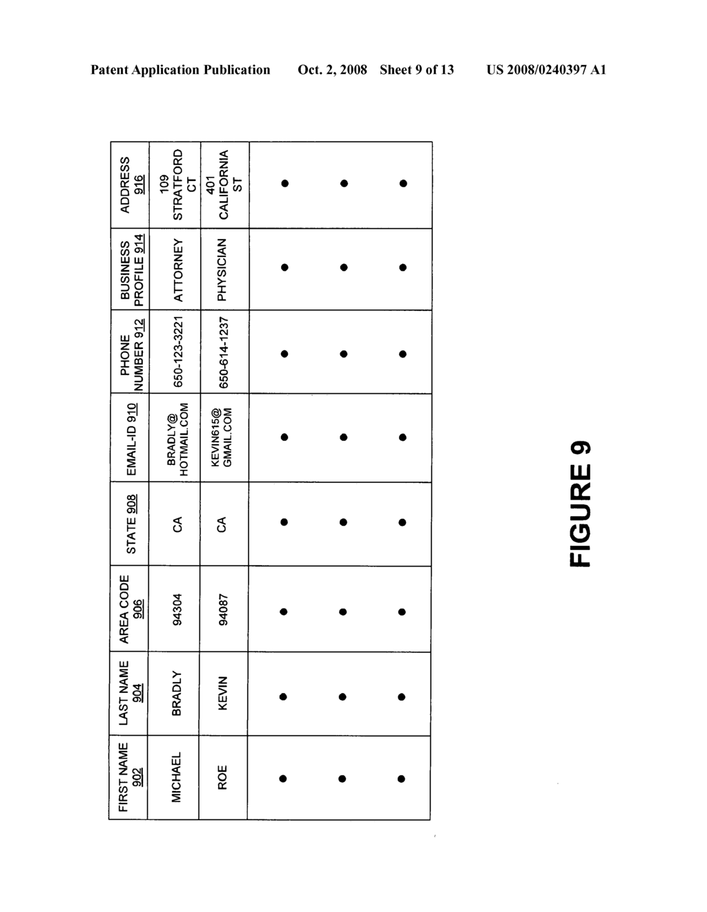 White page and yellow page directories in a geo-spatial environment - diagram, schematic, and image 10