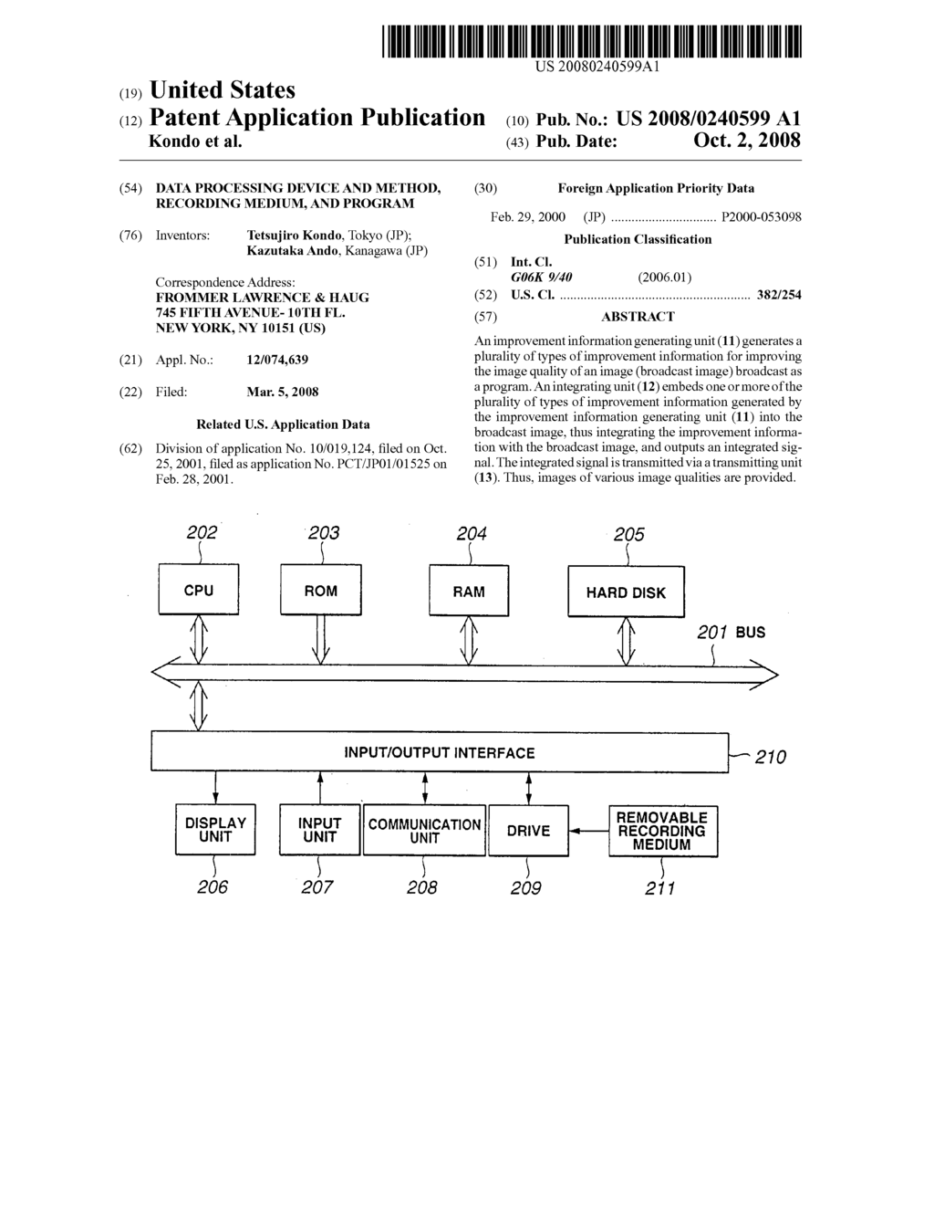 Data processing device and method, recording medium, and program - diagram, schematic, and image 01