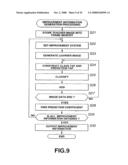 Data processing device and method, recording medium, and program diagram and image