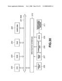 Data processing device and method, recording medium, and program diagram and image