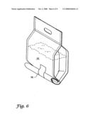 Bag construction with side gussets diagram and image