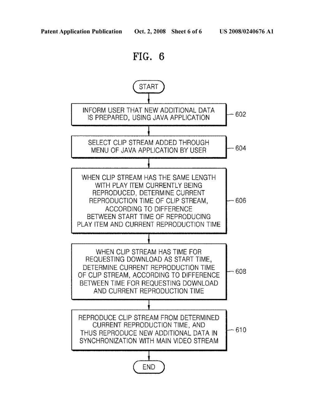 METHOD OF UPDATING ADDITIONAL DATA AND APPARATUS FOR REPRODUCING THE SAME - diagram, schematic, and image 07