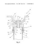 Mine support having a linearly moveable and/or pivoting end plate diagram and image