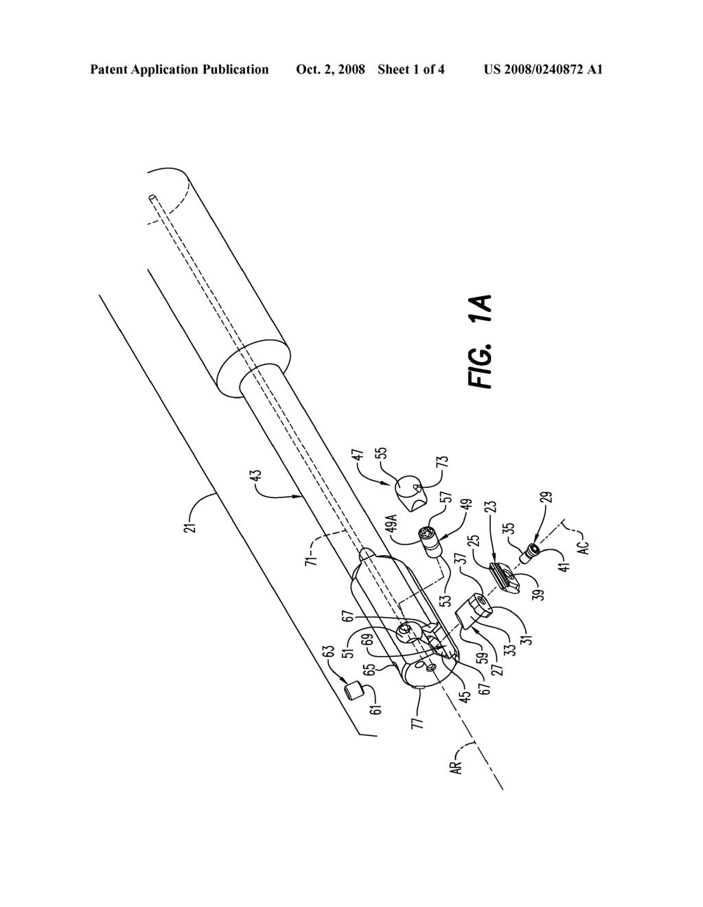 CUTTING TOOL WITH REPLACEABLE INSERT SUPPORTING CASSETTE - diagram, schematic, and image 02