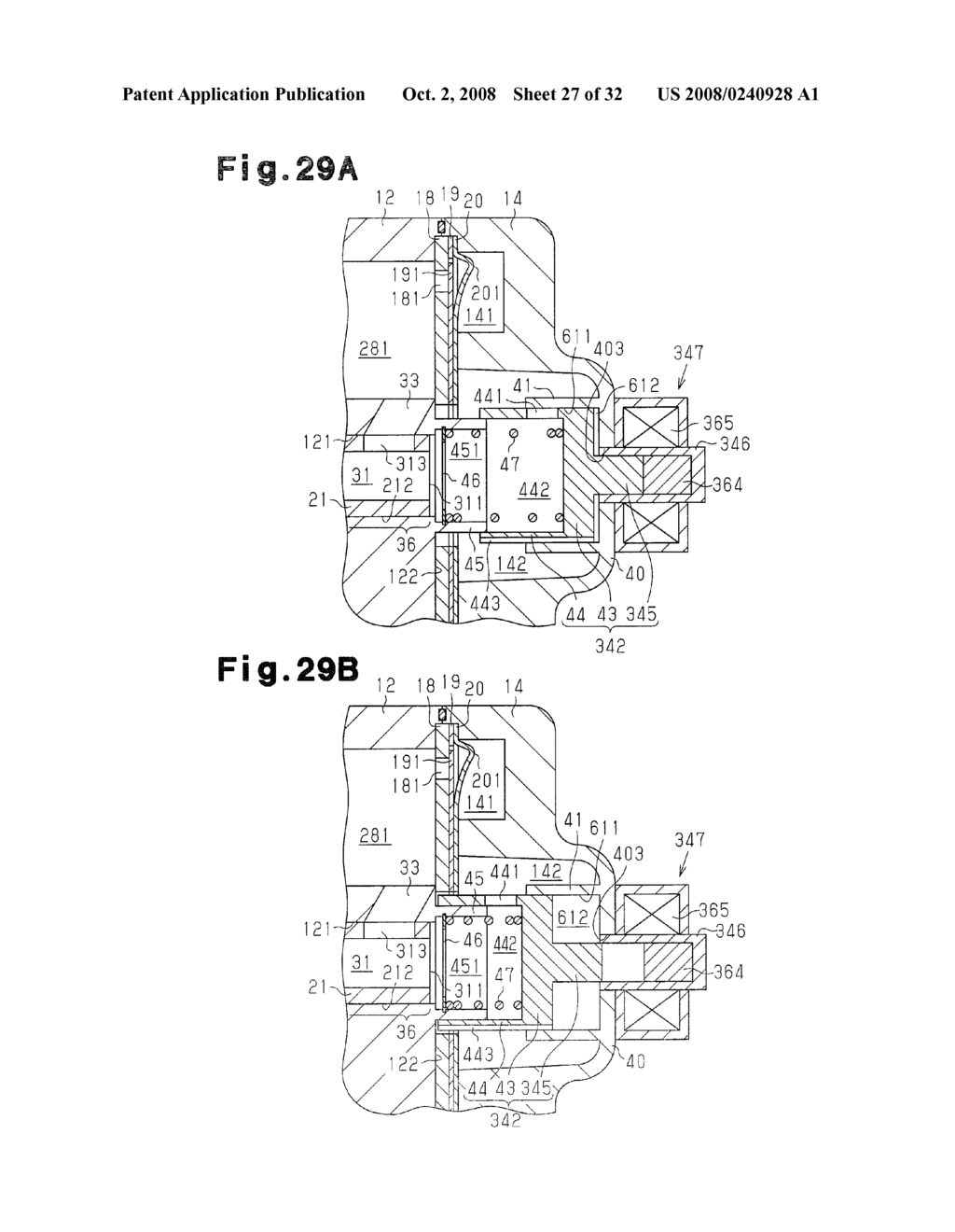 REFRIGERANT SUCTION STRUCTURE IN FIXED DISPLACEMENT TYPE PISTON COMPRESSOR, AND OPERATION CONTROL METHOD IN FIXED DISPLACEMENT TYPE PISTON COMPRESSOR - diagram, schematic, and image 28