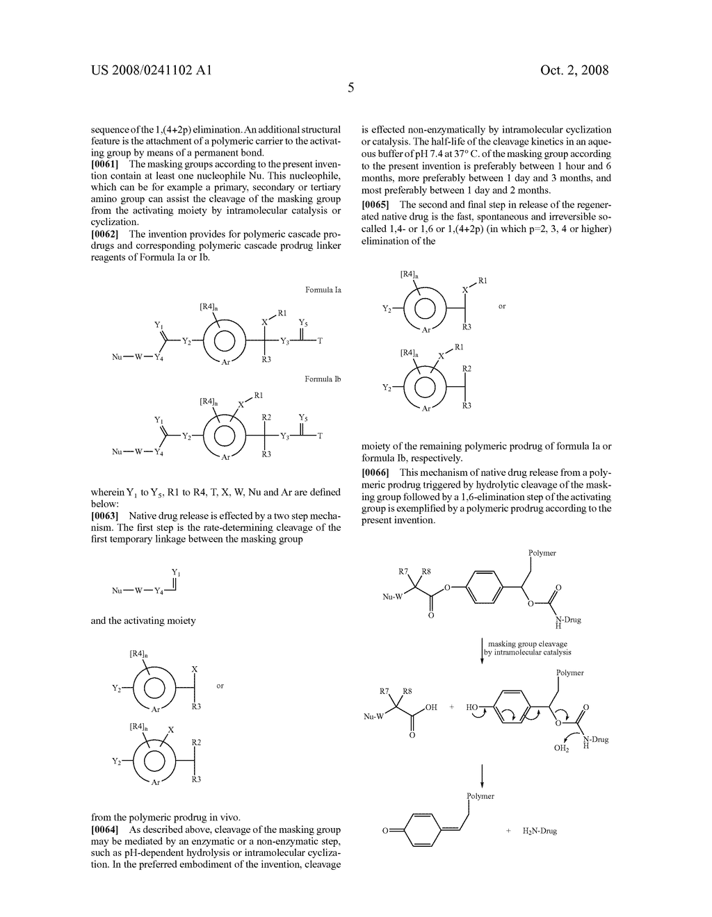 Polymeric Prodrug with a Self-Immolative Linker - diagram, schematic, and image 13