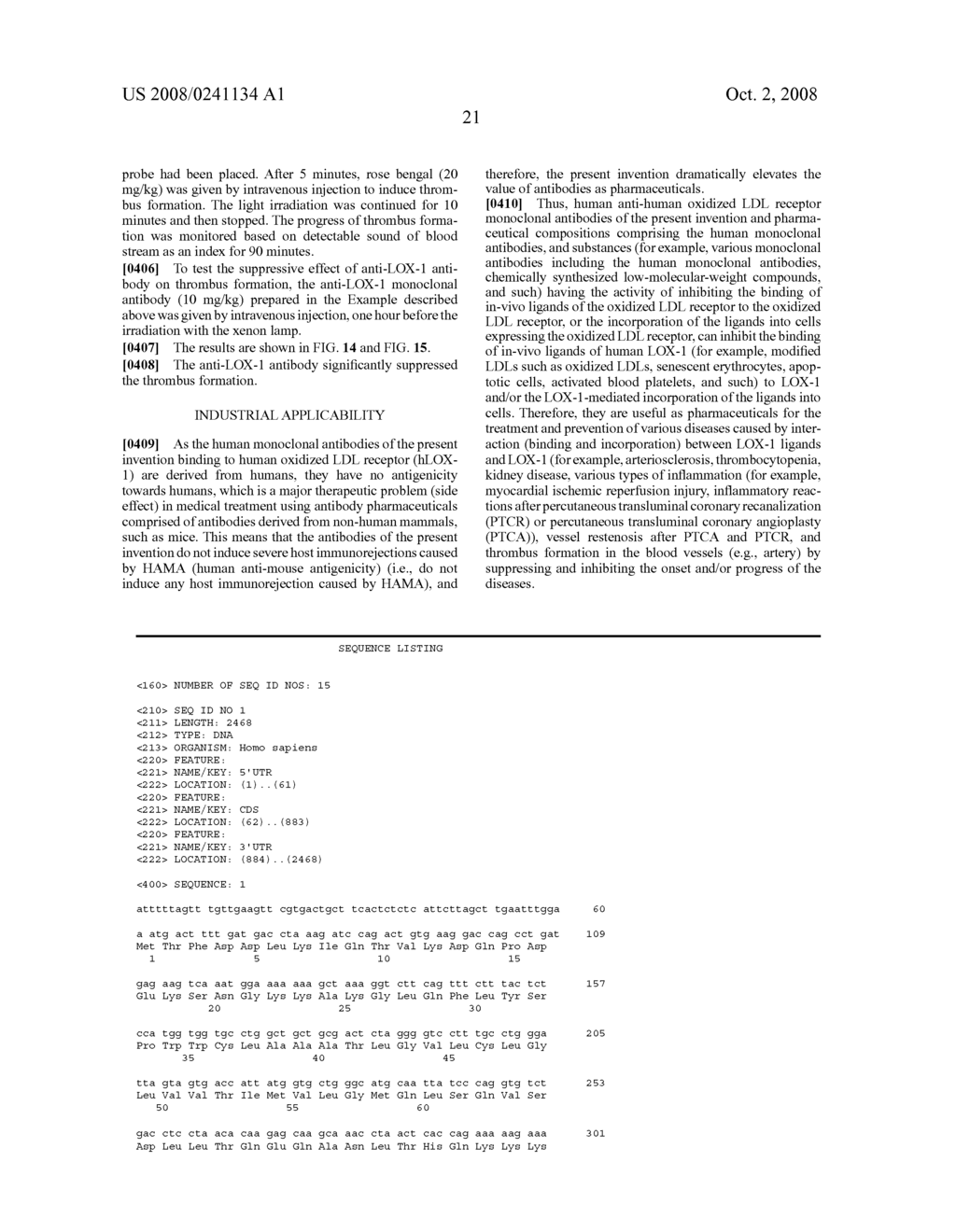 USES OF HUMAN MONOCLONAL ANTIBODIES AGAINST OXIDIZED LDL RECEPTOR - diagram, schematic, and image 37