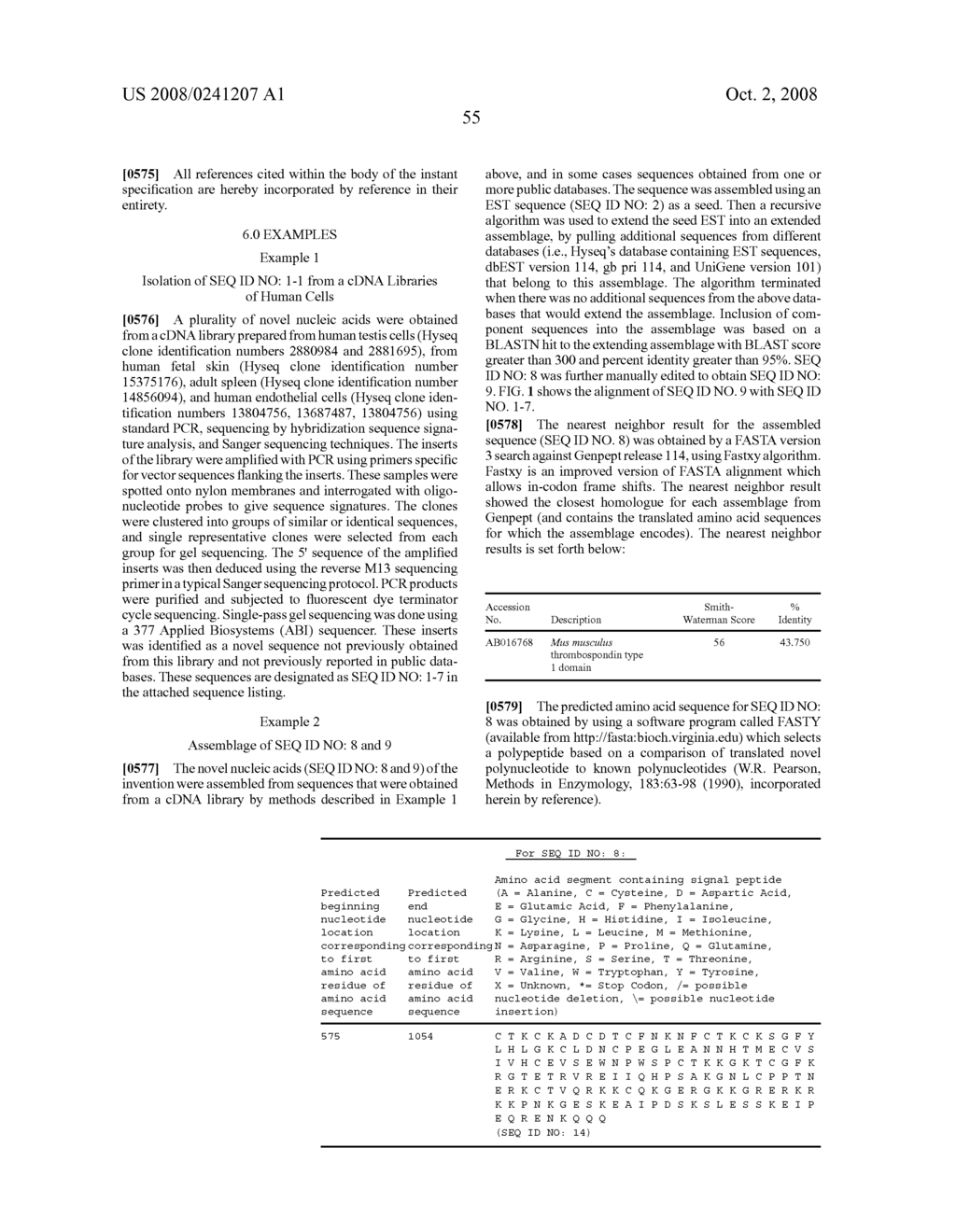 Methods and materials relating to novel stem cell growth factor-like polypeptides and polynucleotides - diagram, schematic, and image 62