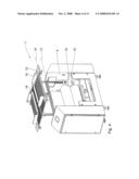 SYSTEM FOR PRODUCING A STRIP OF DOUGH FROM A STRIP OF RAW DOUGH AND SET OF PLANETARY ROLLERS FOR USE IN SUCH A SYSTEM diagram and image