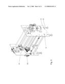 SYSTEM FOR PRODUCING A STRIP OF DOUGH FROM A STRIP OF RAW DOUGH AND SET OF PLANETARY ROLLERS FOR USE IN SUCH A SYSTEM diagram and image