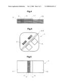 FOLDER OR FOLDABLE SHEET FOR FASTENING ON A PRINTED PRODUCT OR ON ANOTHER FLAT OBJECT diagram and image