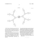 Dendrimer having metallocene core, organic memory device using the same and manufacturing method thereof diagram and image