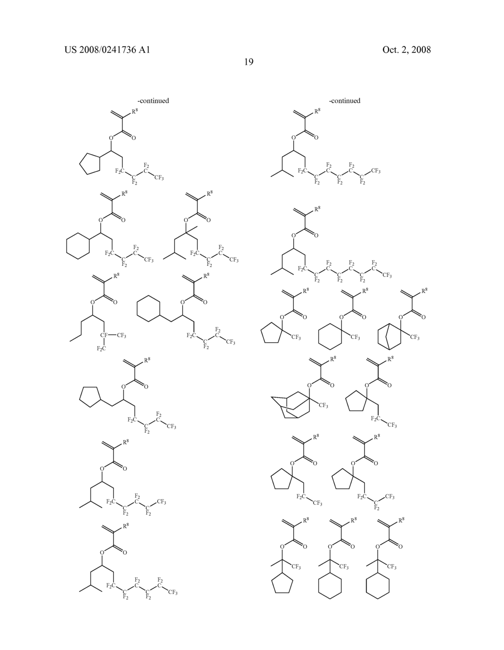 RESIST COMPOSITION AND PATTERNING PROCESS - diagram, schematic, and image 20