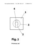 Compact apparatus for generating a hot air flow with a gas burner diagram and image