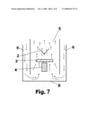 Compact apparatus for generating a hot air flow with a gas burner diagram and image