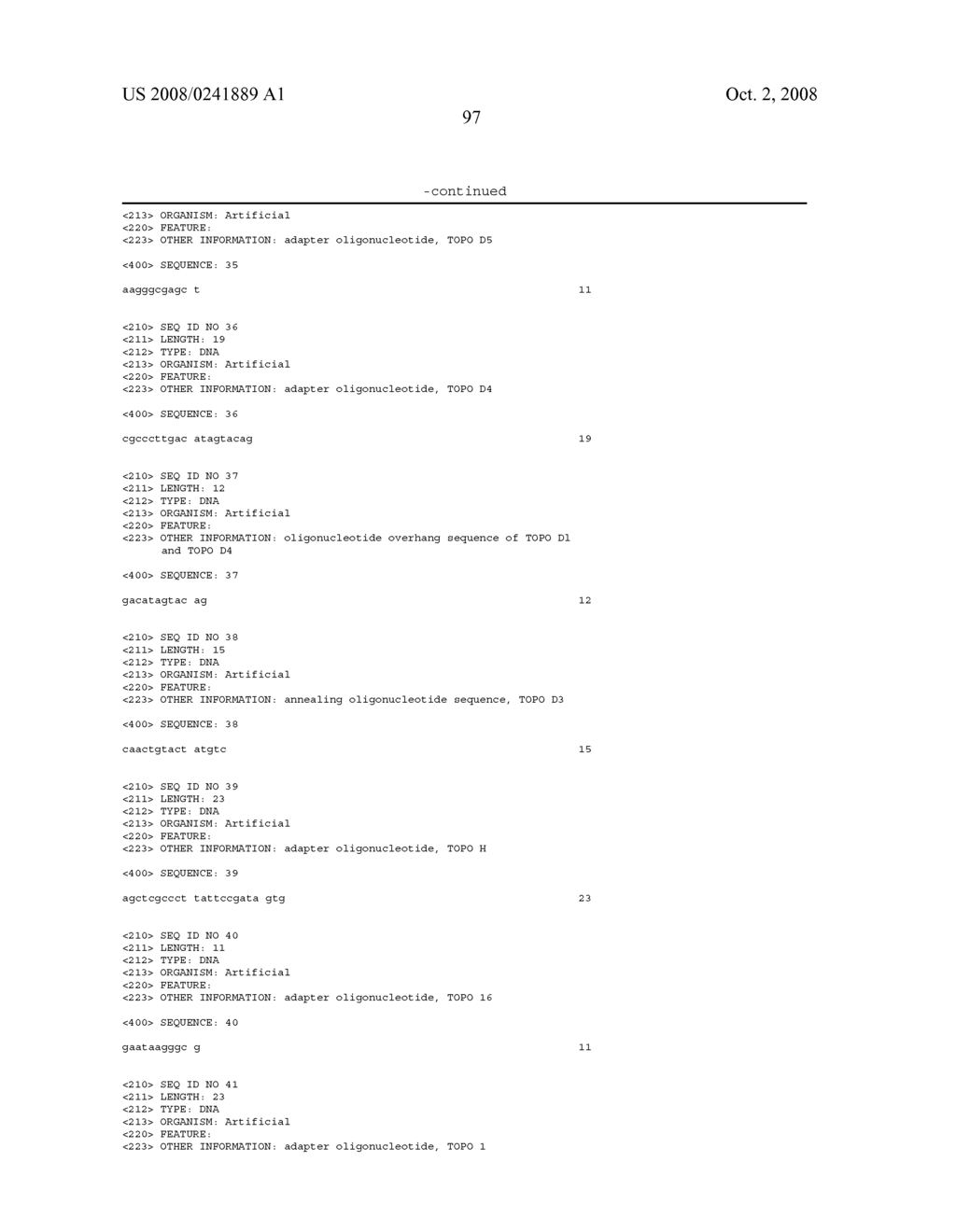 METHODS AND COMPOSITIONS FOR SYNTHESIS OF NUCLEIC ACID MOLECULES USING MULTIPLE RECOGNITION SITES - diagram, schematic, and image 157