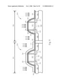 METHOD OF MANUFACTURING A MOS TRANSISTOR DEVICE diagram and image