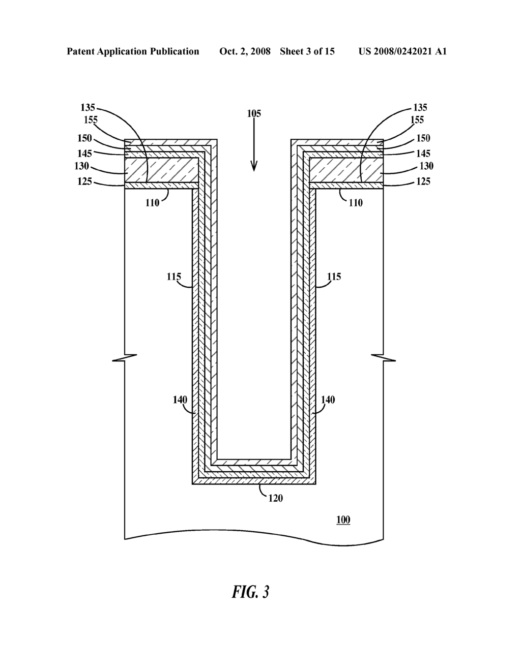 METHOD OF FABRICATING A BOTTLE TRENCH AND A BOTTLE TRENCH CAPACITOR - diagram, schematic, and image 04