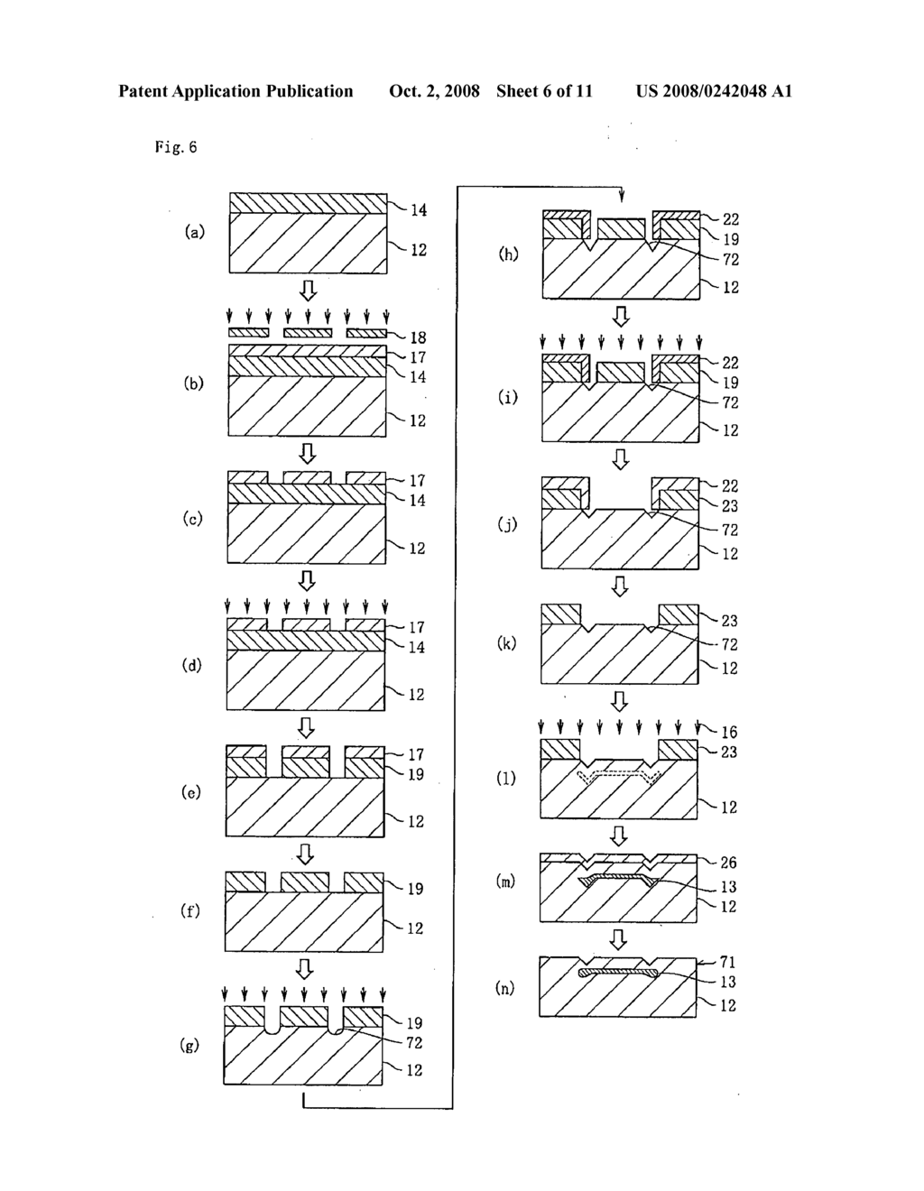 METHOD FOR MANUFACTURING SOI SUBSTRATE - diagram, schematic, and image 07