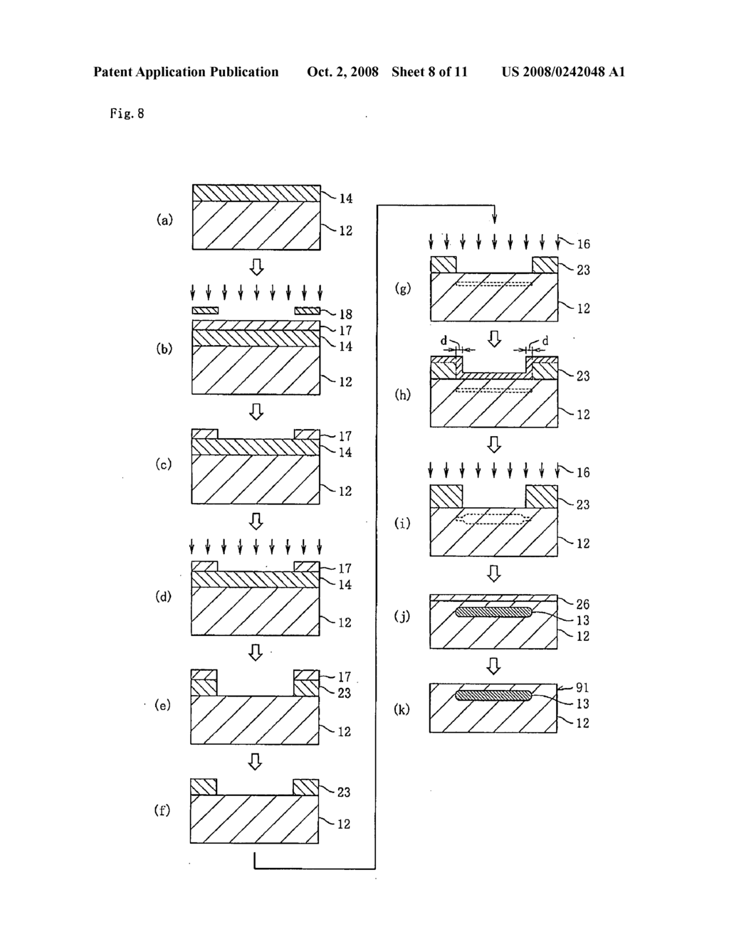 METHOD FOR MANUFACTURING SOI SUBSTRATE - diagram, schematic, and image 09