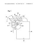 Cover for a separating area of an air intake duct of an internal combustion engine diagram and image