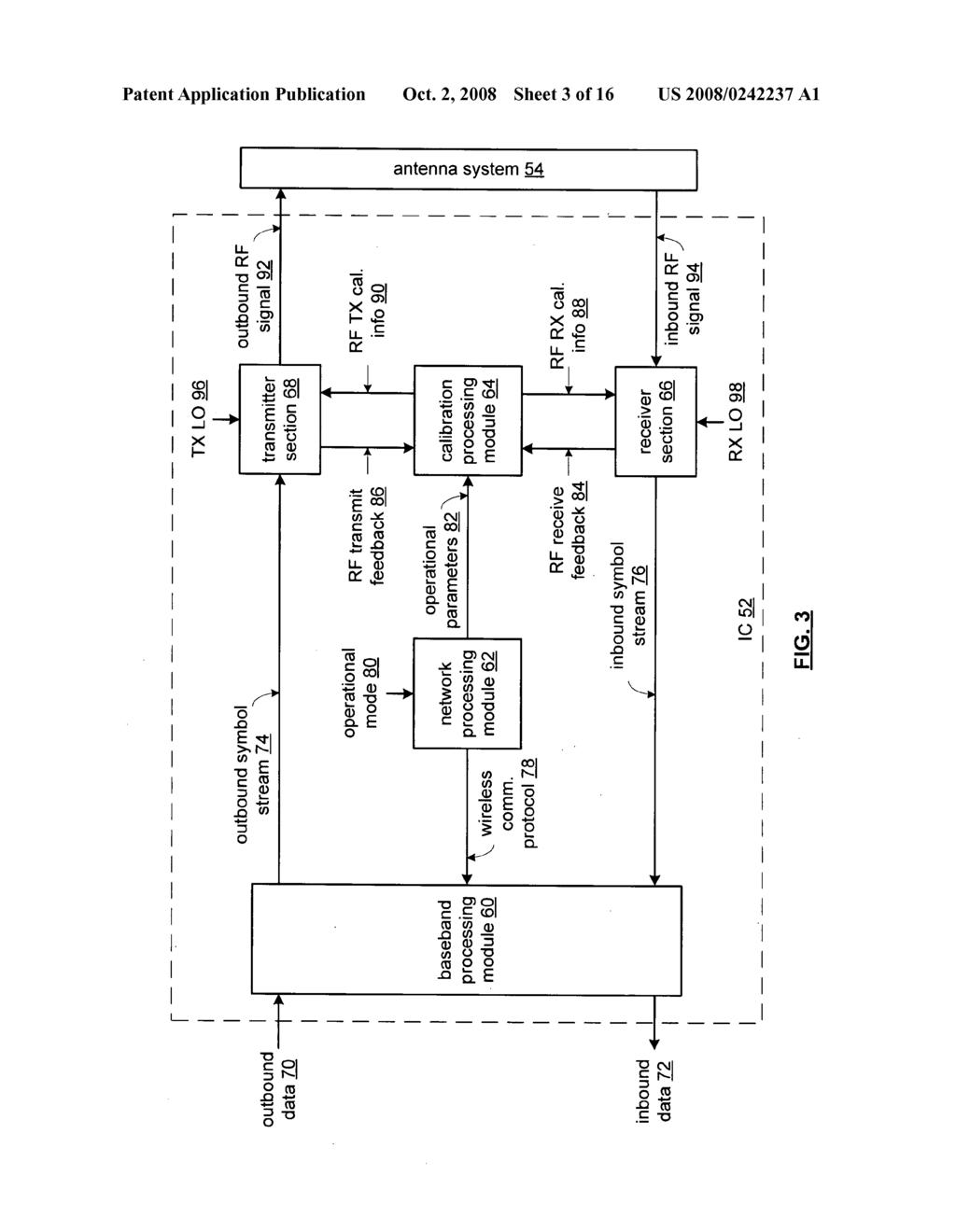 Antenna system for use within a wireless communication device - diagram, schematic, and image 04