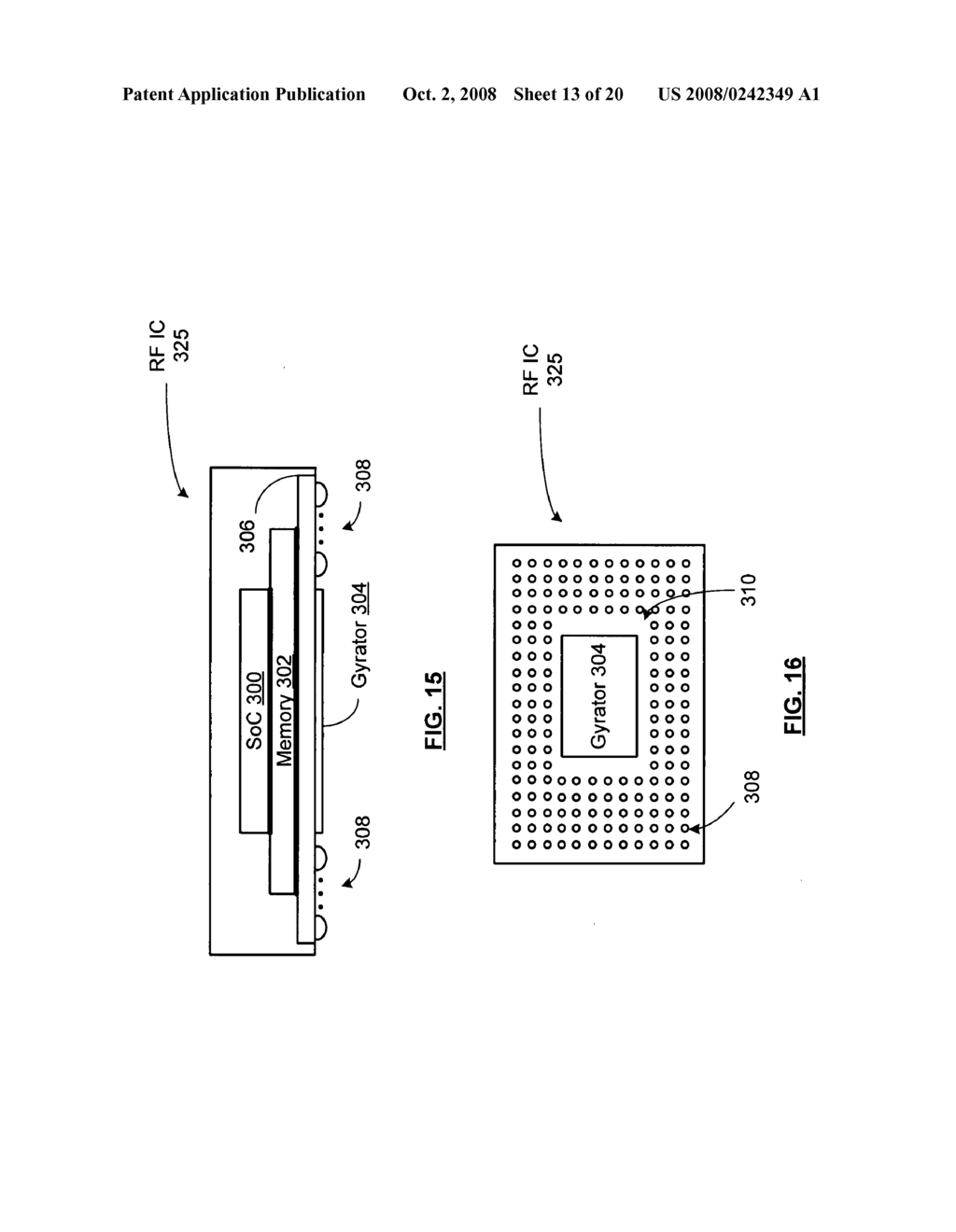 Wireless communication device having GPS receiver and an on-chip gyrator - diagram, schematic, and image 14