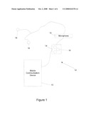 HEADSET WITH MULTI-BUTTON CONTROL FOR A MOBILE COMMUNICATION DEVICE diagram and image