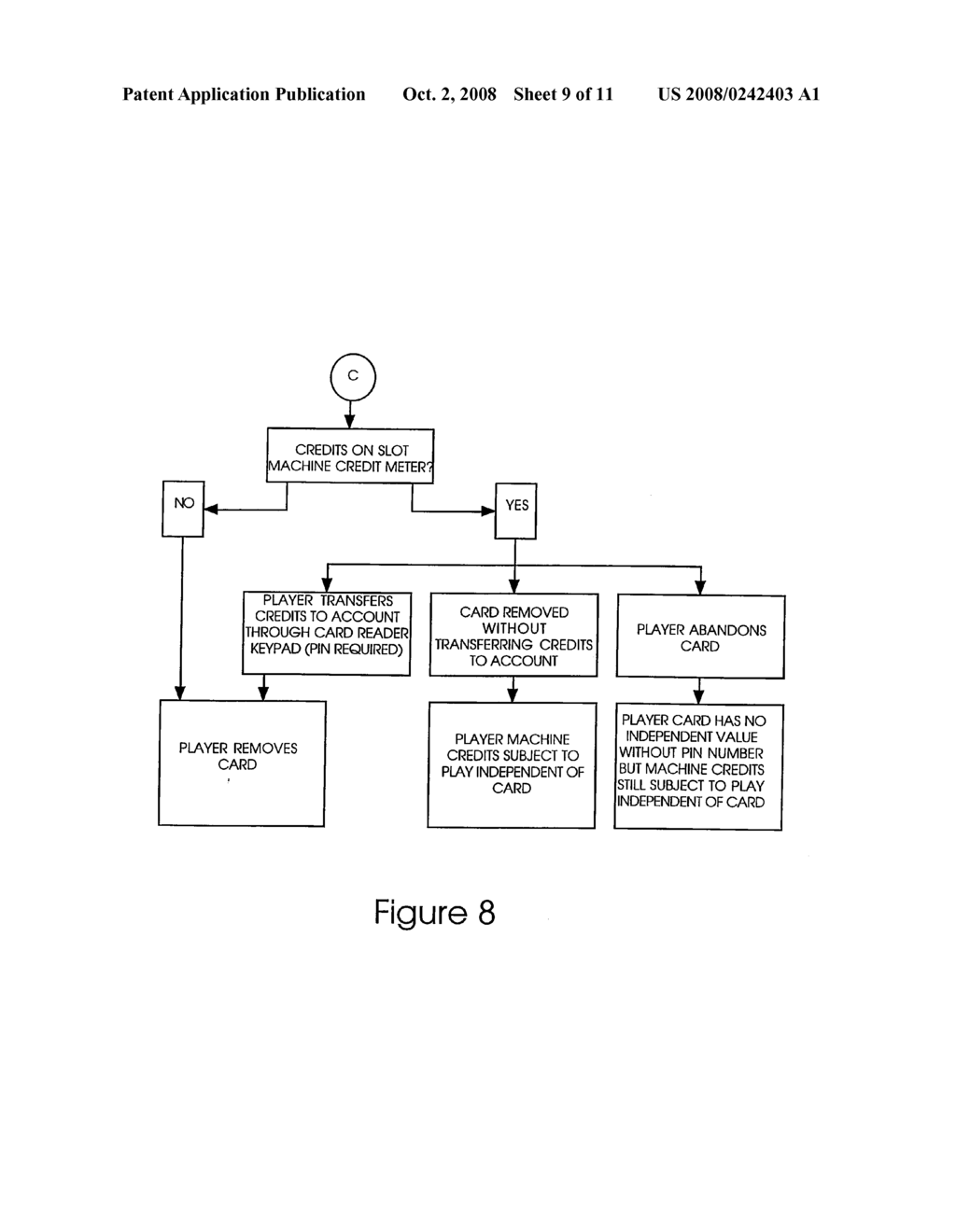 CASHLESS GAMING SYSTEM: APPARATUS AND METHOD - diagram, schematic, and image 10